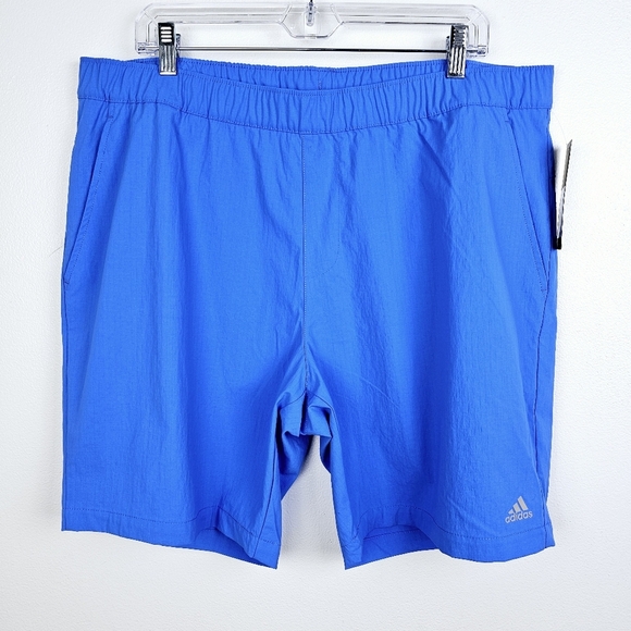 Adidas Golf Ripstop Shorts NWT Blue - Picture 1 of 7
